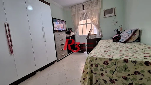 Apartamento com 1 dormitório à venda, 70 m² por R$ 430.000,00 - Aparecida - Santos/SP