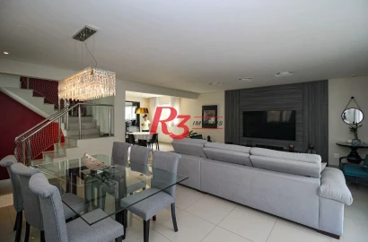 Casa à venda, 240 m² por R$ 2.600.000,00 - Ponta da Praia - Santos/SP