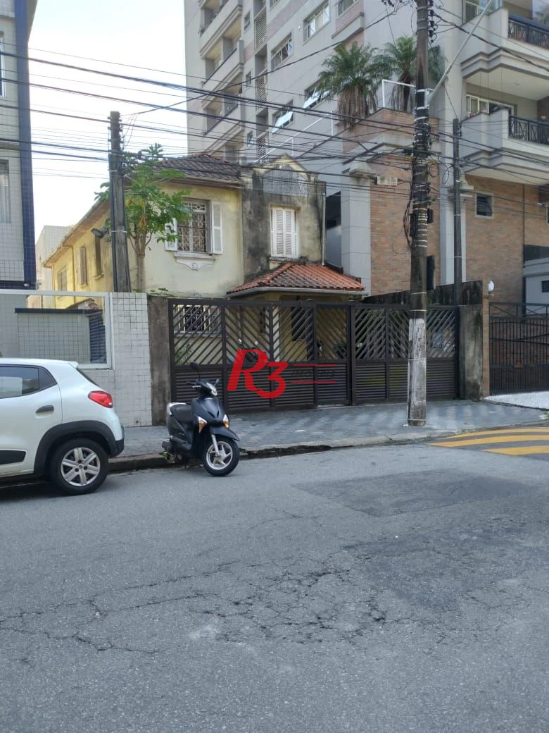 Terreno à venda, 300 m² por R$ 1.610.000,00 - Boqueirão - Santos/SP