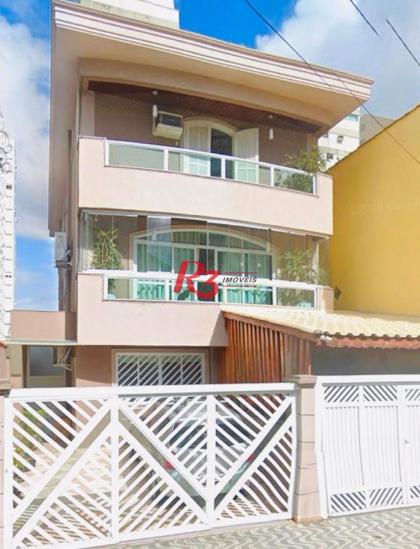 Casa à venda, 286 m² por R$ 3.405.000,00 - Embaré - Santos/SP