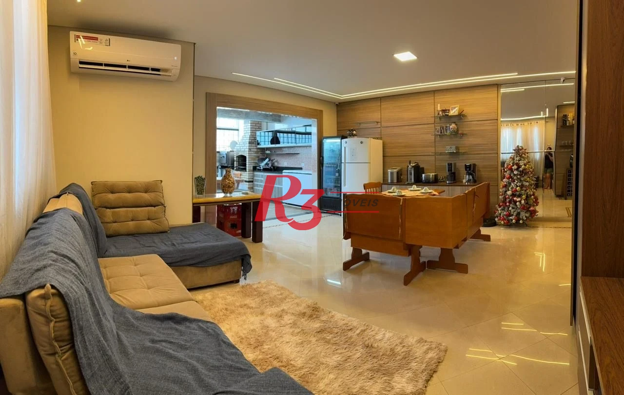 Casa à venda, 286 m² por R$ 3.405.000,00 - Embaré - Santos/SP