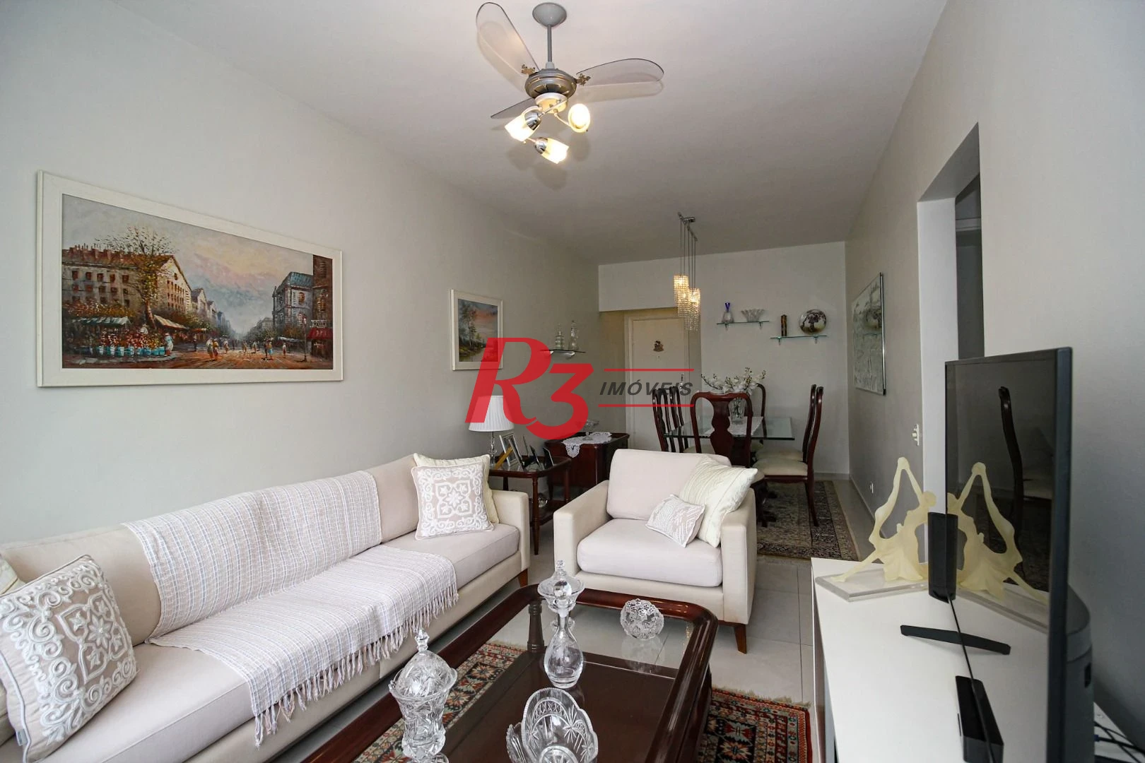 Apartamento com 2 dormitórios à venda, 92 m² por R$ 869.000,00 - Boqueirão - Santos/SP
