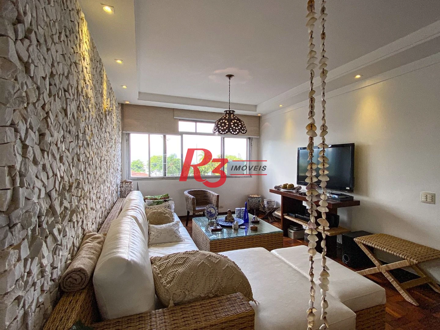 Apartamento com 3 dormitórios à venda, 178 m² por R$ 1.400.000,00 - Ponta da Praia - Santos/SP