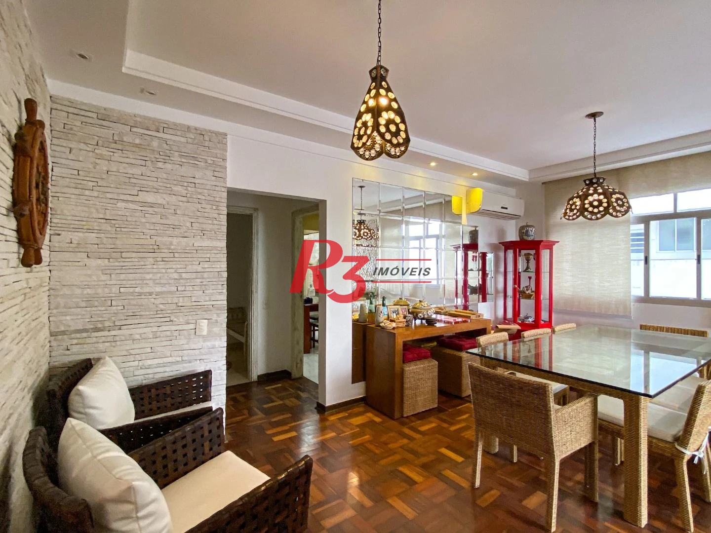 Apartamento com 3 dormitórios à venda, 178 m² por R$ 1.400.000,00 - Ponta da Praia - Santos/SP