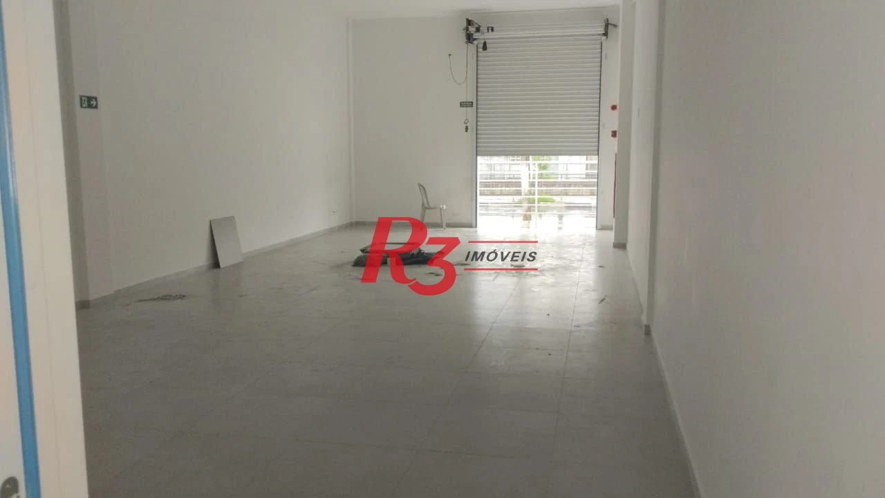 Loja para alugar, 86 m² por R$ 7.150,00/mês - Areia Branca - Santos/SP