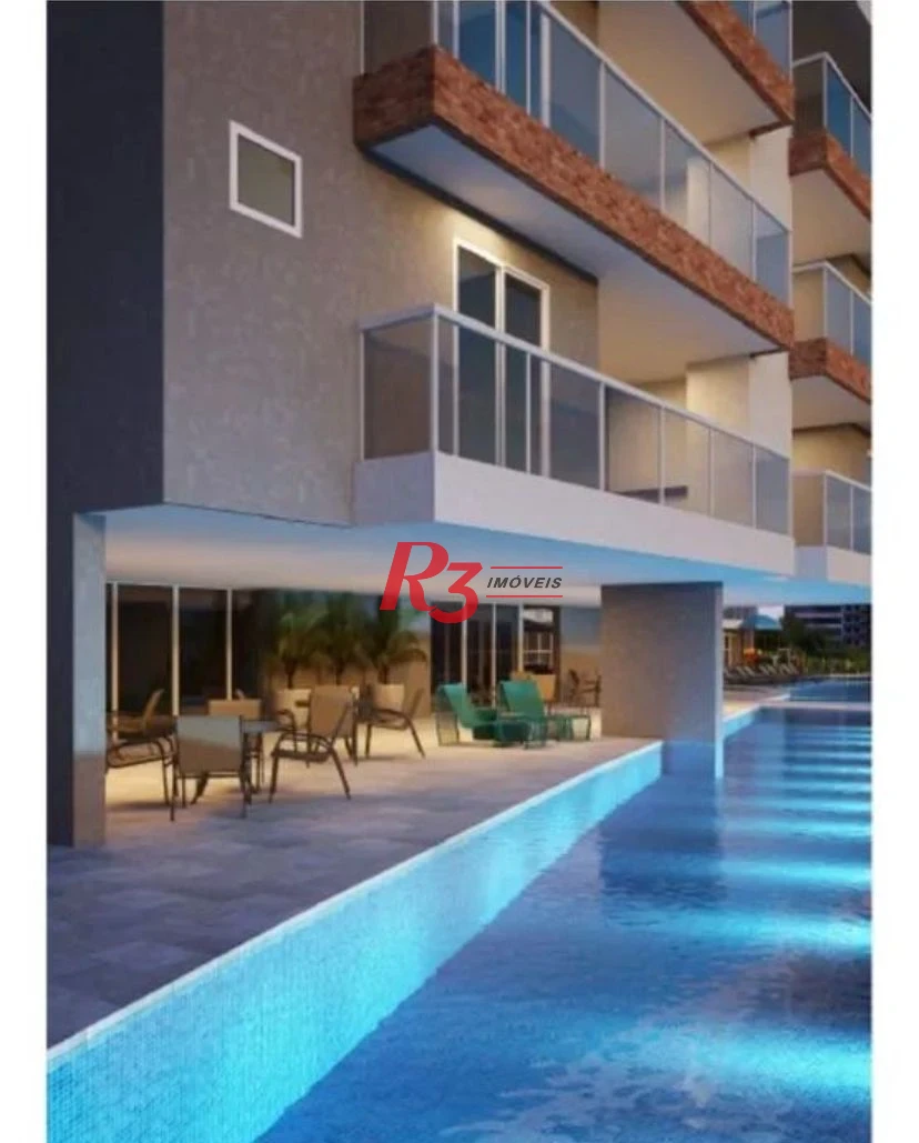 Apartamento à venda, 89 m² por R$ 1.350.000,00 - Encruzilhada - Santos/SP