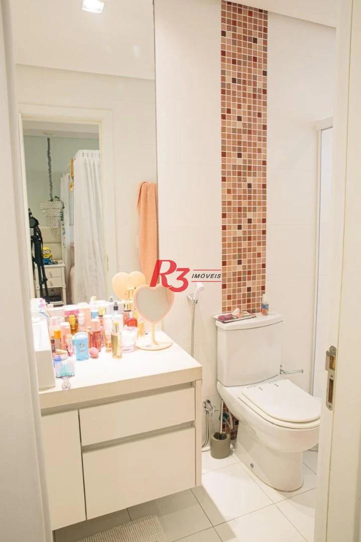 Apartamento com 3 dormitórios à venda, 171 m² por R$ 2.350.000,00 - Embaré - Santos/SP