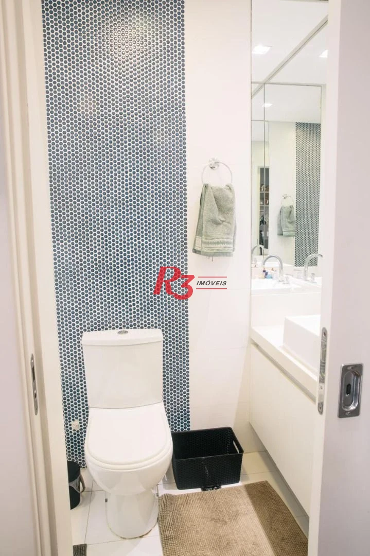 Apartamento com 3 dormitórios à venda, 171 m² por R$ 2.350.000,00 - Embaré - Santos/SP