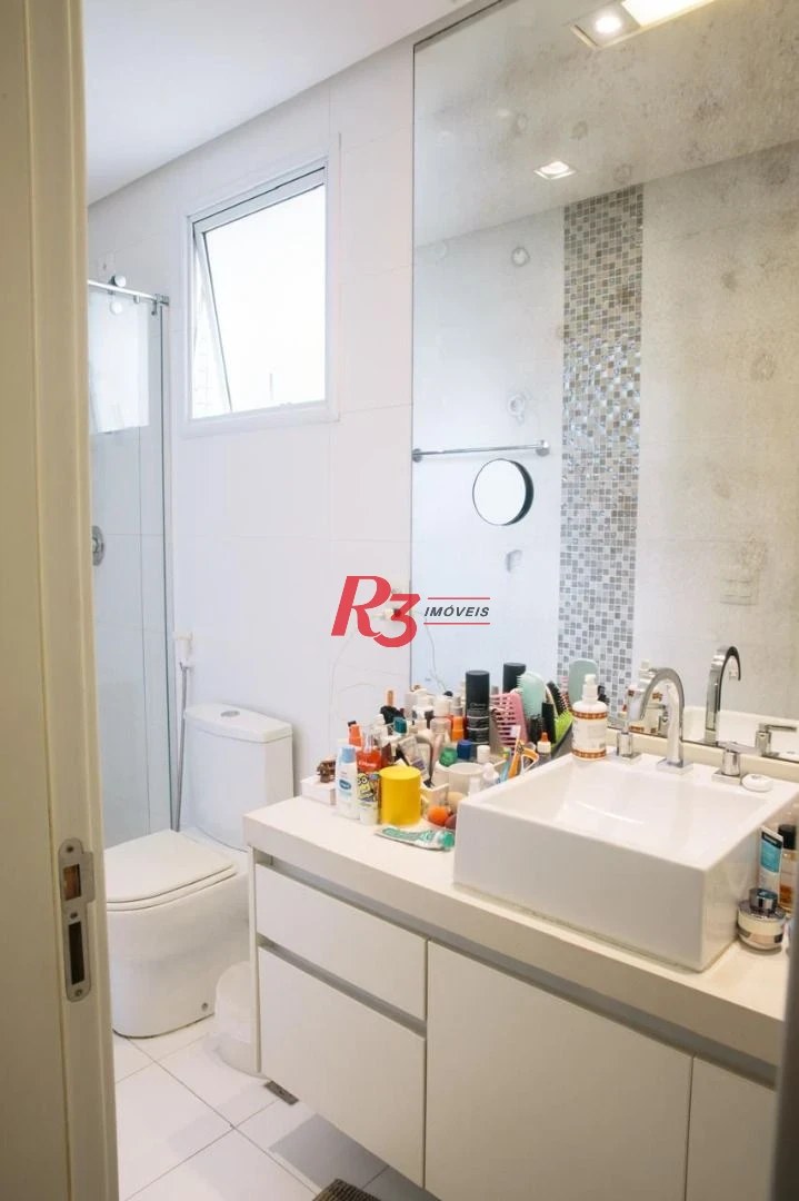 Apartamento com 3 dormitórios à venda, 171 m² por R$ 2.350.000,00 - Embaré - Santos/SP