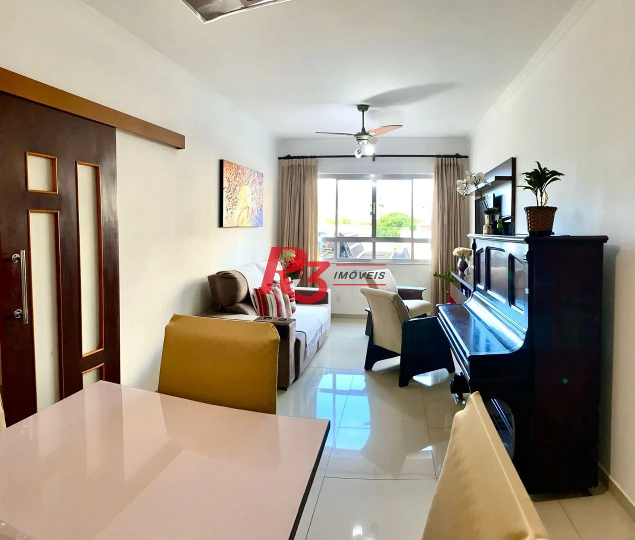 Apartamento com 2 dormitórios à venda, 127 m² por R$ 630.000,00 - Embaré - Santos/SP