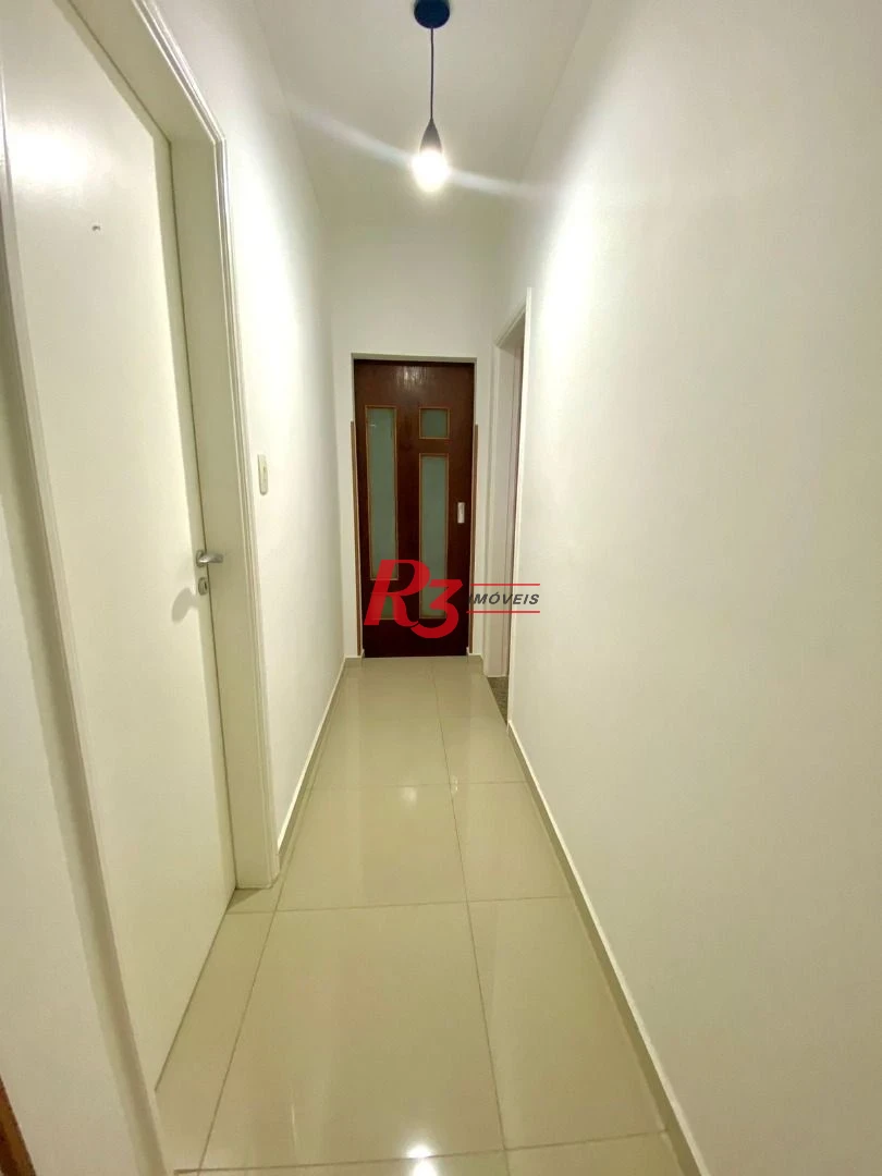 Apartamento com 2 dormitórios à venda, 127 m² por R$ 630.000,00 - Embaré - Santos/SP