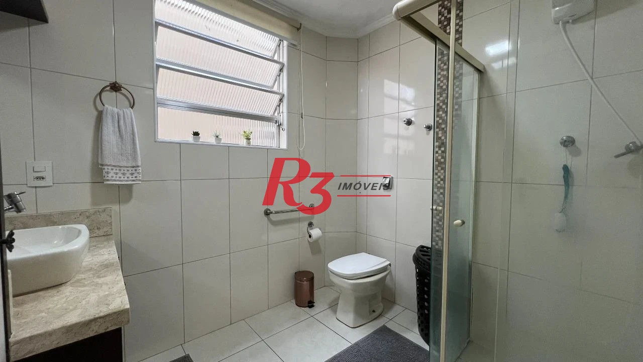 Apartamento com 3 dormitórios à venda, 94 m² por R$ 585.000,00 - Embaré - Santos/SP