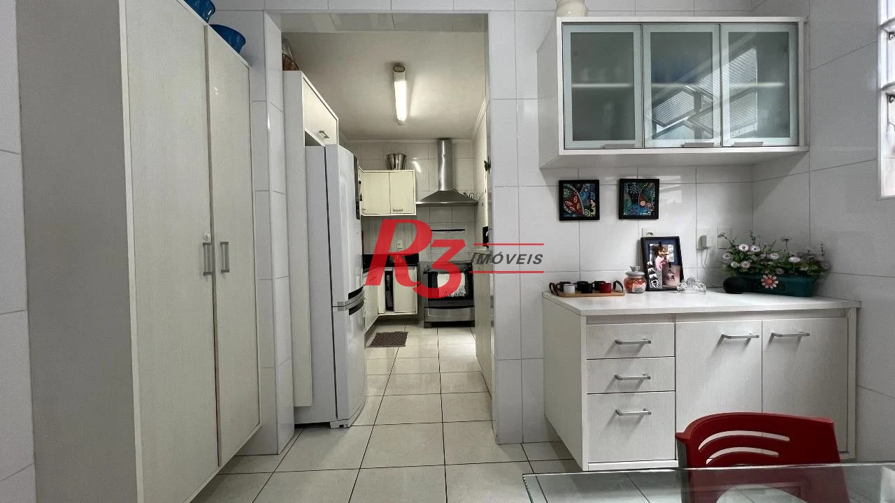 Apartamento com 3 dormitórios à venda, 94 m² por R$ 585.000,00 - Embaré - Santos/SP