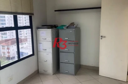 Sala para alugar, 63 m² por R$ 5.500,00/mês - Aparecida - Santos/SP