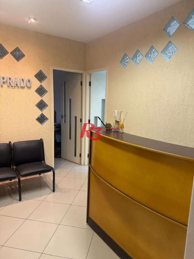 Sala para alugar, 63 m² por R$ 5.500,00/mês - Aparecida - Santos/SP