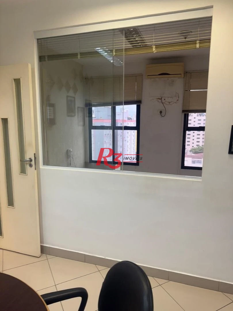 Sala para alugar, 63 m² por R$ 5.500,00/mês - Aparecida - Santos/SP