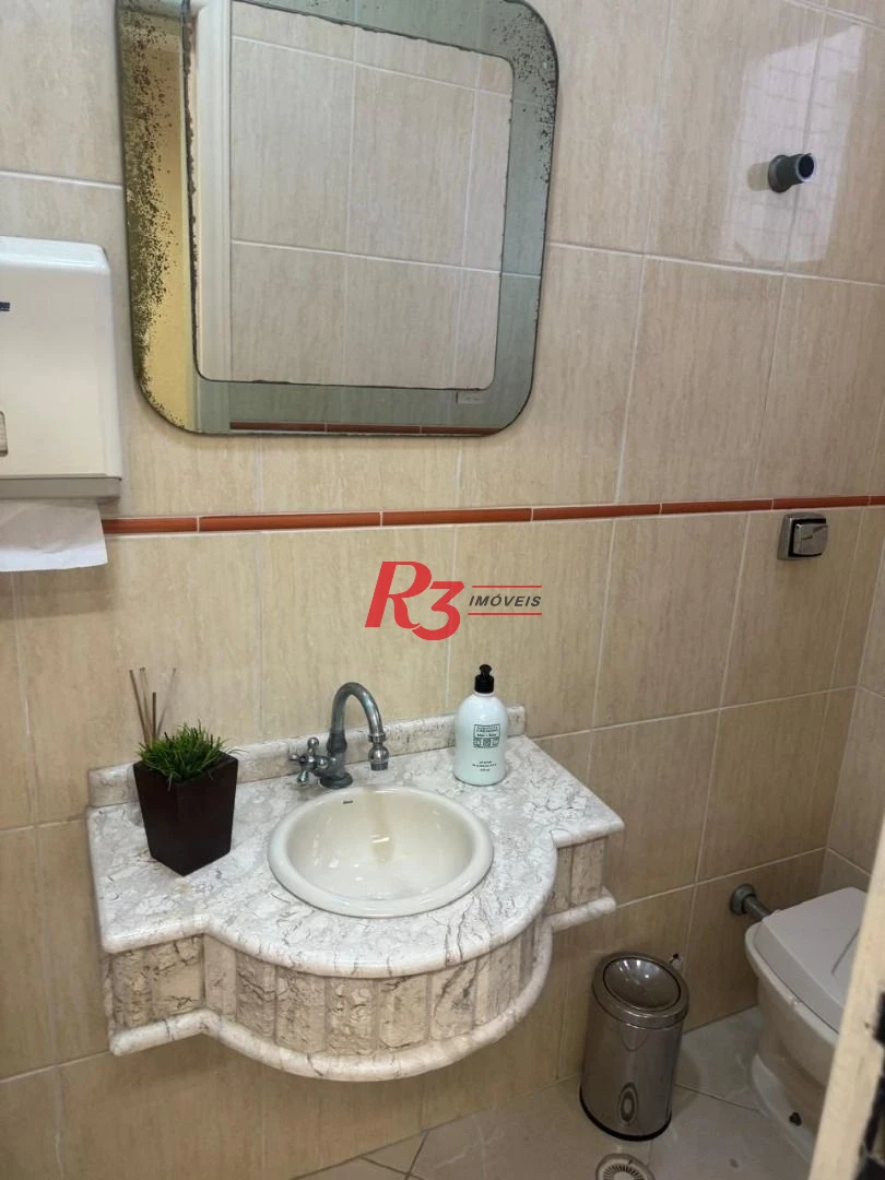 Sala para alugar, 63 m² por R$ 5.500,00/mês - Aparecida - Santos/SP
