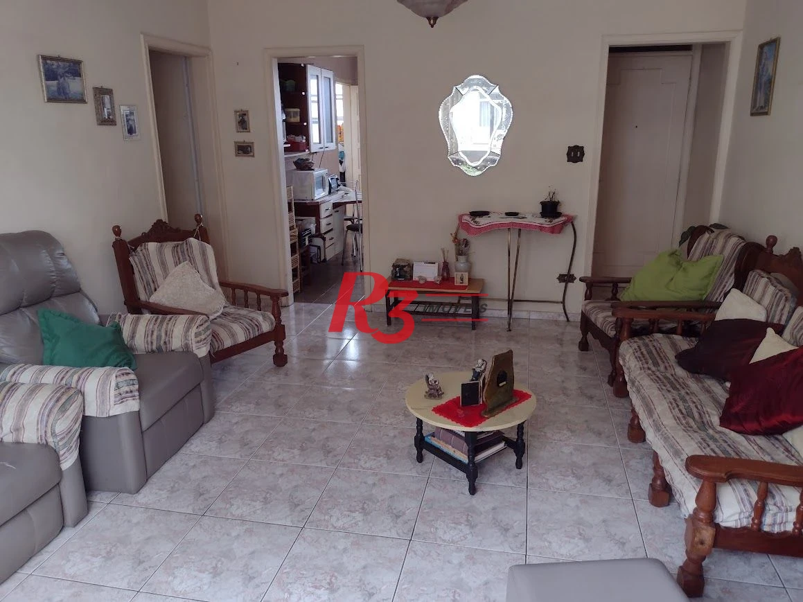 Apartamento com 2 dormitórios à venda, 124 m² por R$ 639.000,00 - Gonzaga - Santos/SP