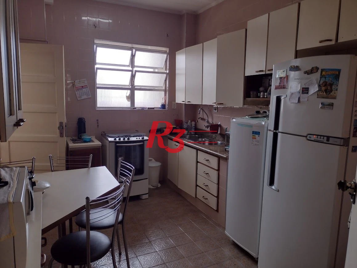 Apartamento com 2 dormitórios à venda, 124 m² por R$ 639.000,00 - Gonzaga - Santos/SP