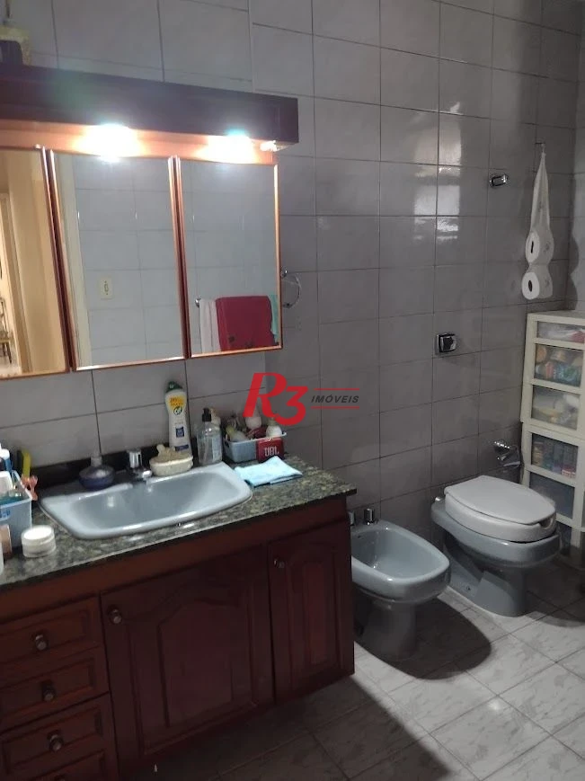 Apartamento com 2 dormitórios à venda, 124 m² por R$ 639.000,00 - Gonzaga - Santos/SP
