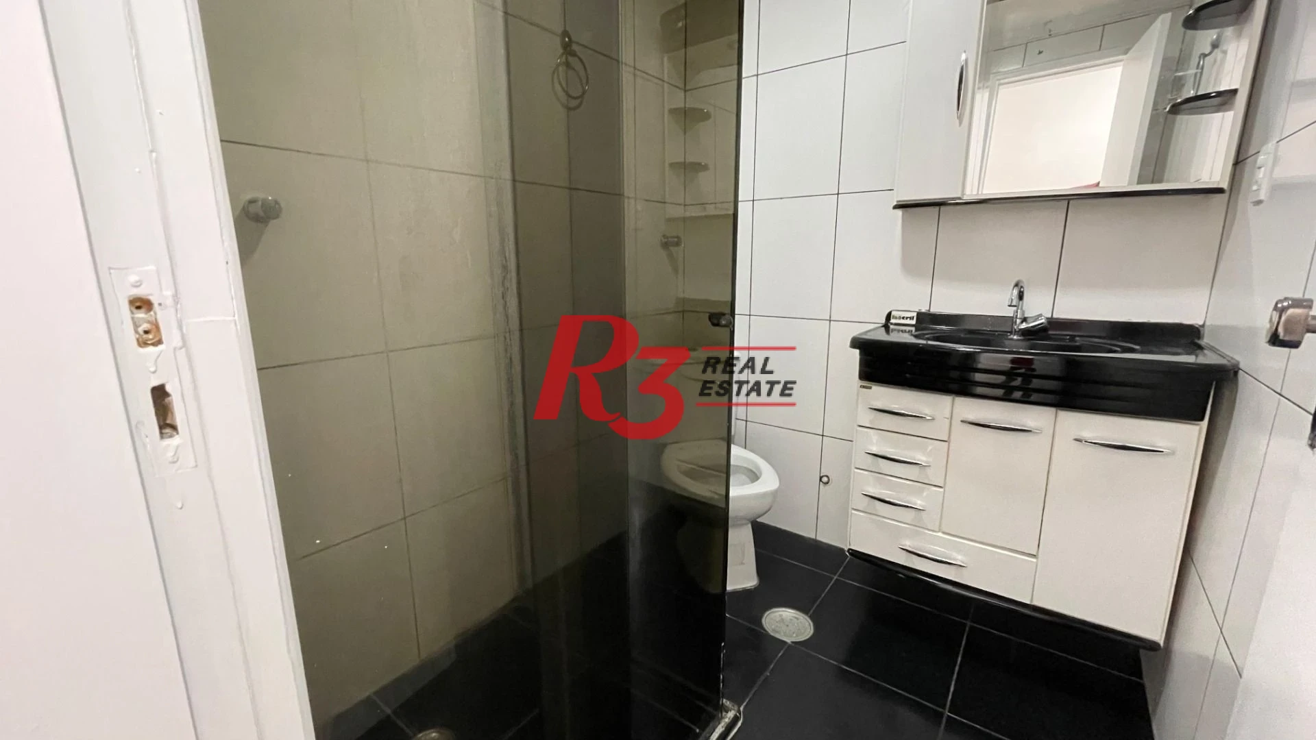Apartamento com 3 dormitórios para alugar, 100 m² - Aparecida - Santos/SP