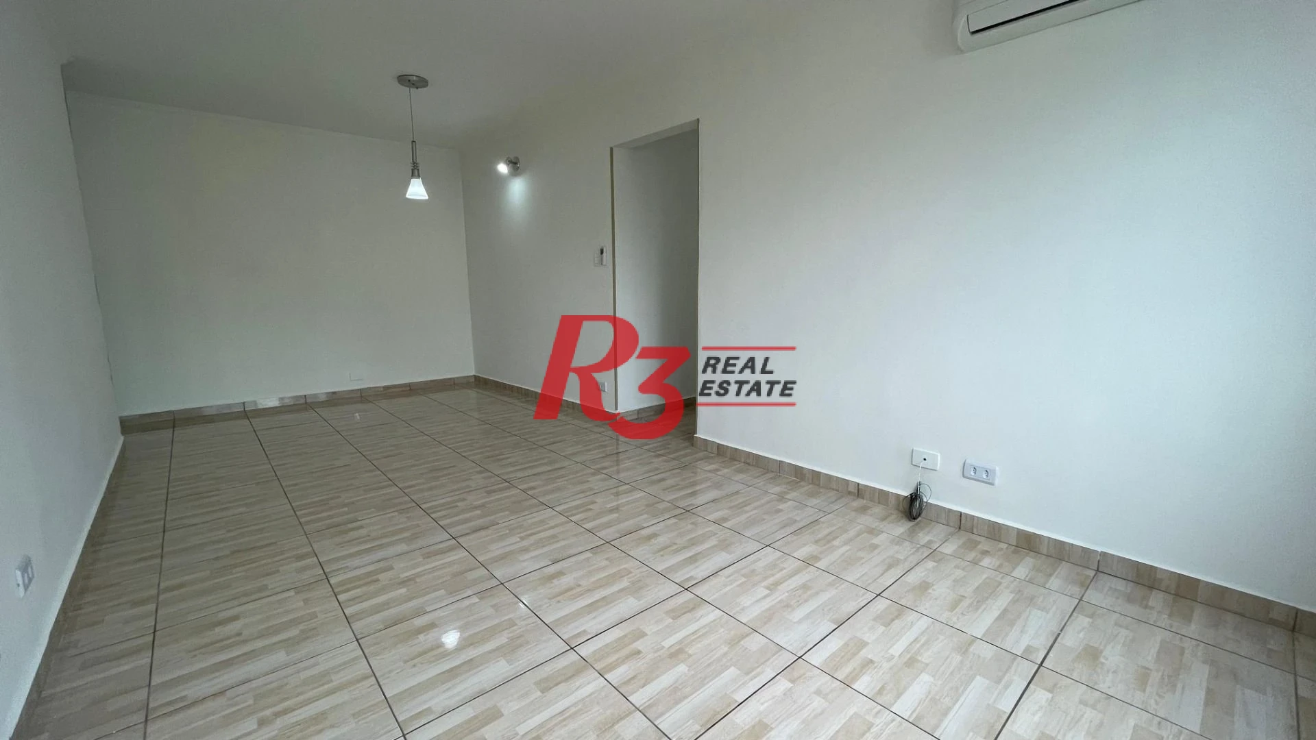 Apartamento com 3 dormitórios para alugar, 100 m² - Aparecida - Santos/SP
