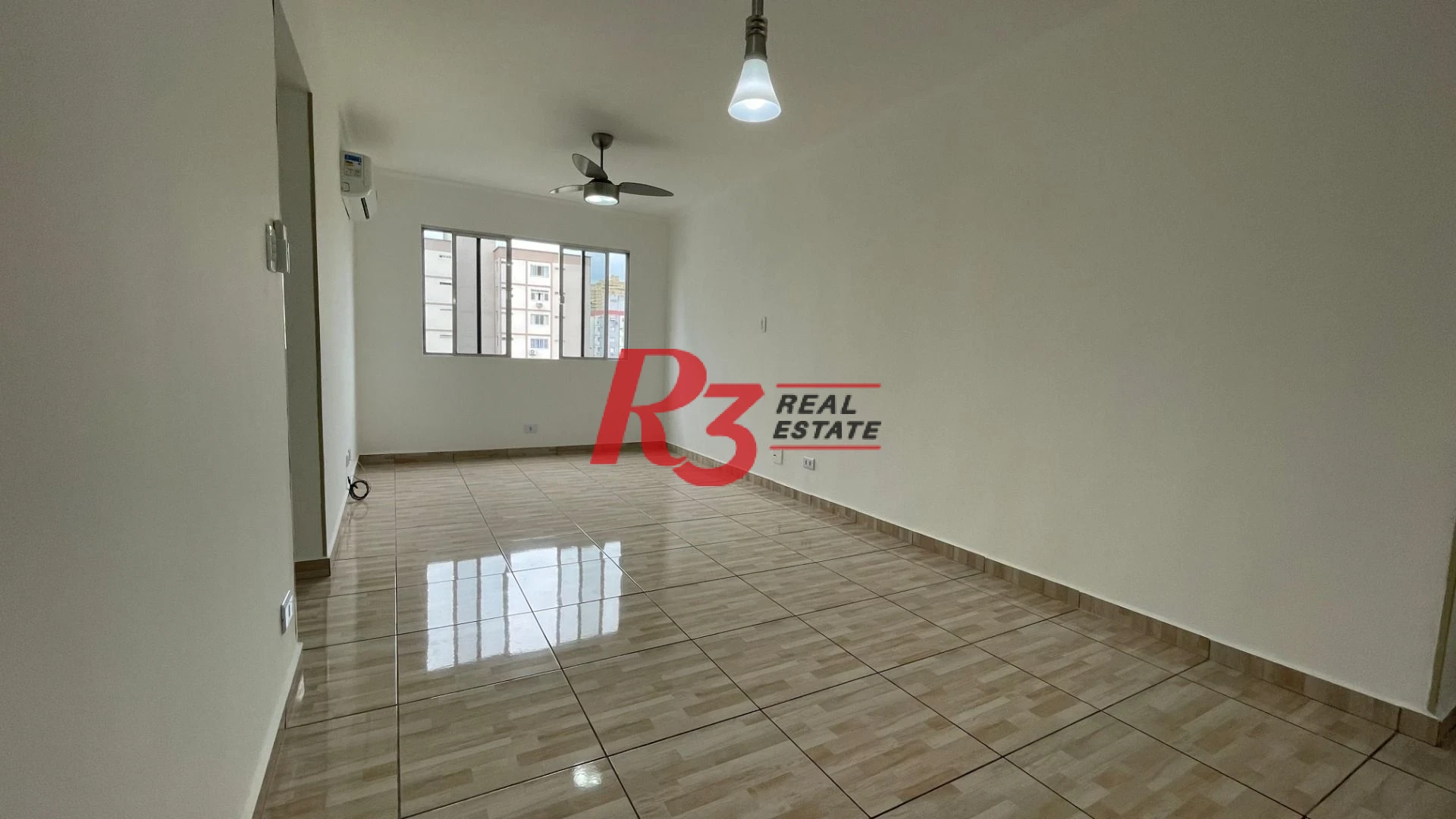 Apartamento com 3 dormitórios para alugar, 100 m² - Aparecida - Santos/SP