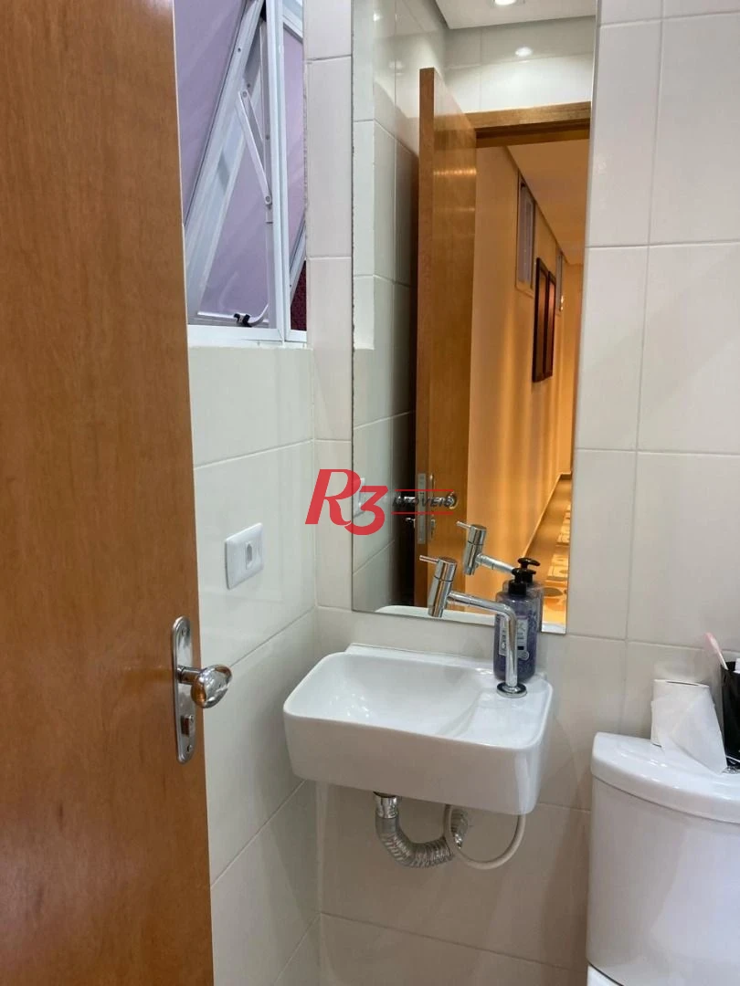Apartamento à venda, 110 m² por R$ 740.000,00 - Boqueirão - Santos/SP