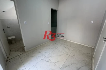 Sala para alugar, 54 m² por R$ 3.000,00/mês - Boqueirão - Santos/SP