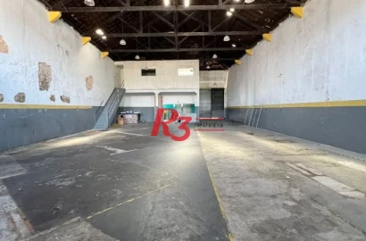 Galpão à venda, 452 m² por R$ 2.500.000,00 - Encruzilhada - Santos/SP