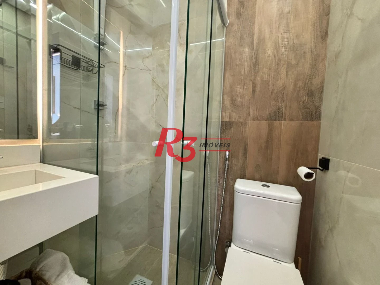 Kitnet com 1 dormitório, 28 m² - venda por R$ 480.000,00 ou aluguel por R$ 3.590,02/mês - Embaré - Santos/SP