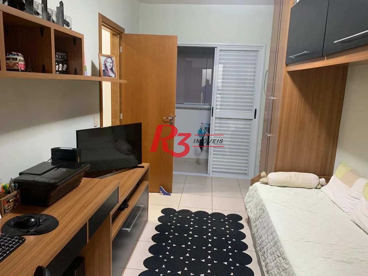 Village com 3 dormitórios à venda, 186 m² por R$ 1.278.000,00 - Gonzaga - Santos/SP