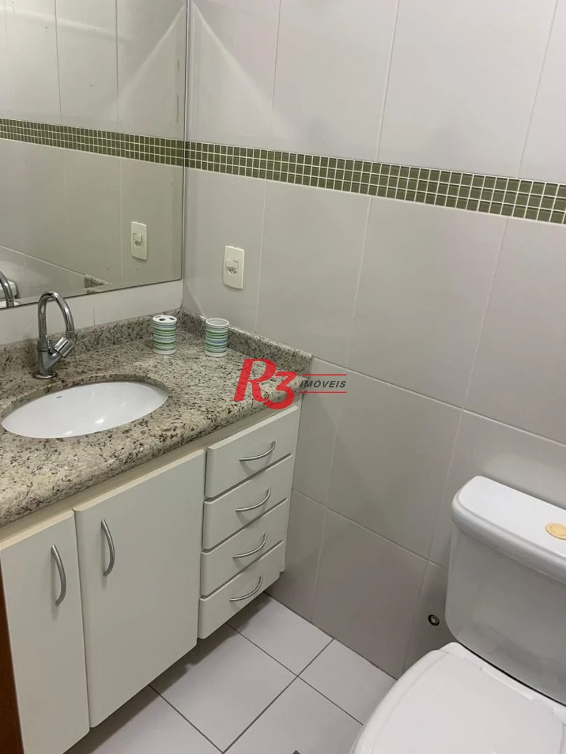 Village com 3 dormitórios à venda, 186 m² por R$ 1.278.000,00 - Gonzaga - Santos/SP