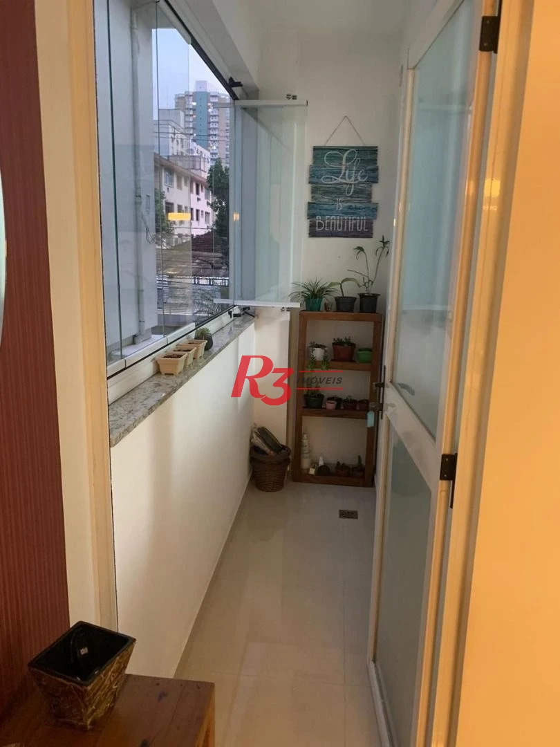 Village com 3 dormitórios à venda, 186 m² por R$ 1.278.000,00 - Gonzaga - Santos/SP