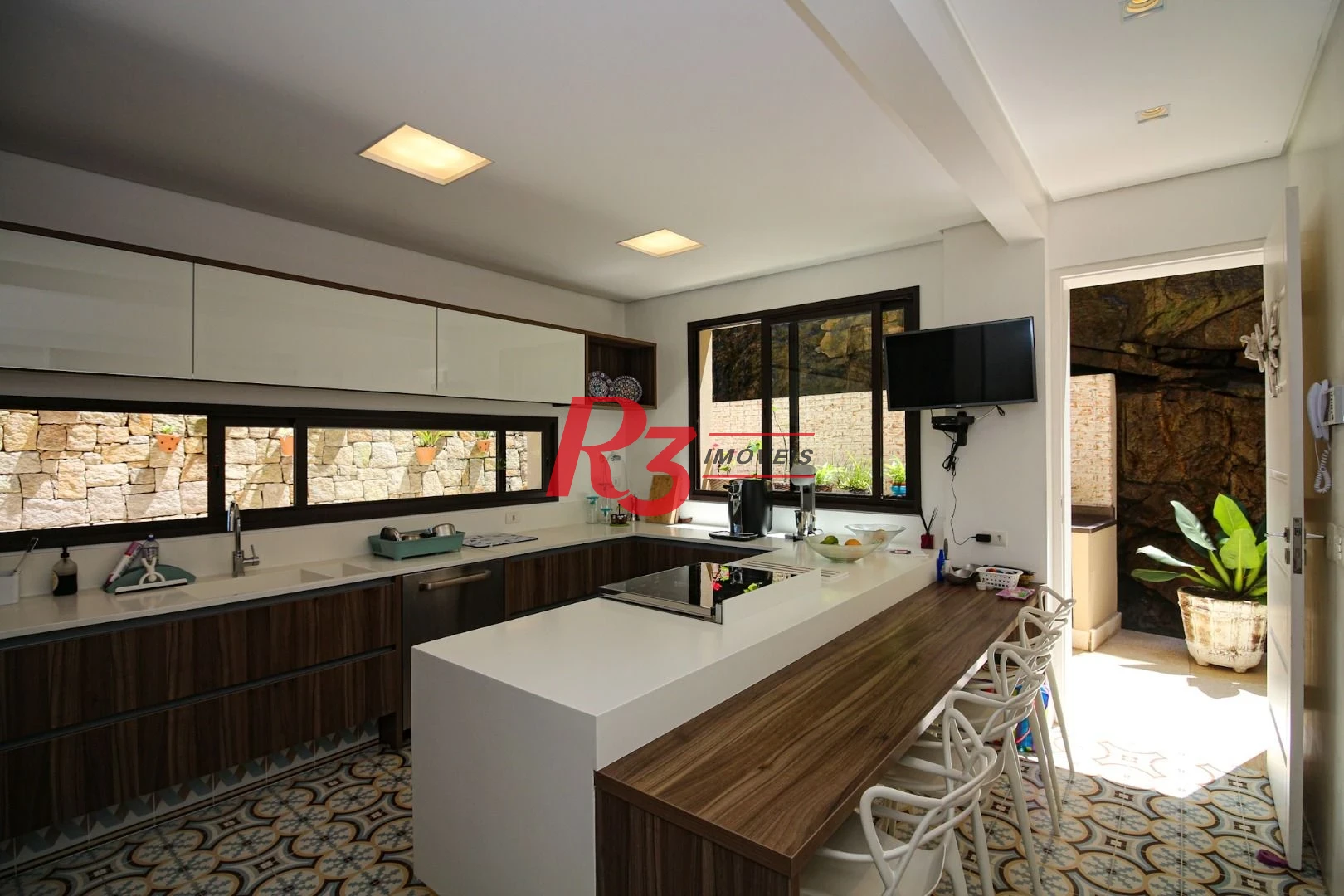 Casa com 4 dormitórios à venda, 450 m² por R$ 11.500.000,00 - Marapé - Santos/SP