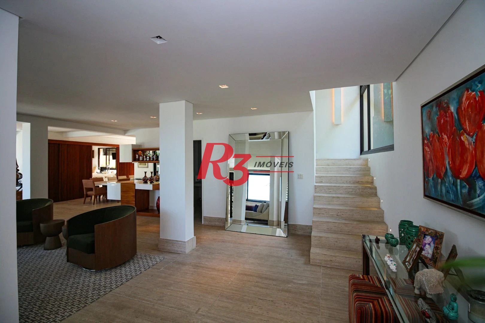 Casa com 4 dormitórios à venda, 450 m² por R$ 11.500.000,00 - Marapé - Santos/SP