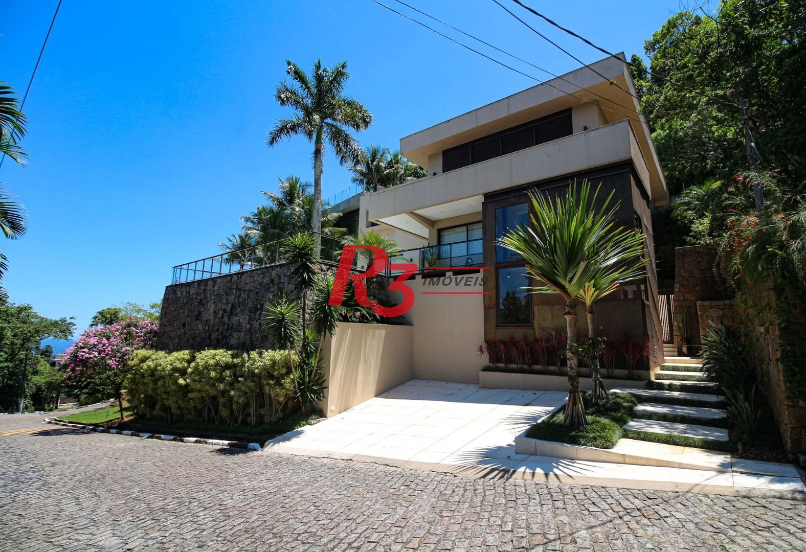Casa com 4 dormitórios à venda, 450 m² por R$ 11.500.000,00 - Marapé - Santos/SP