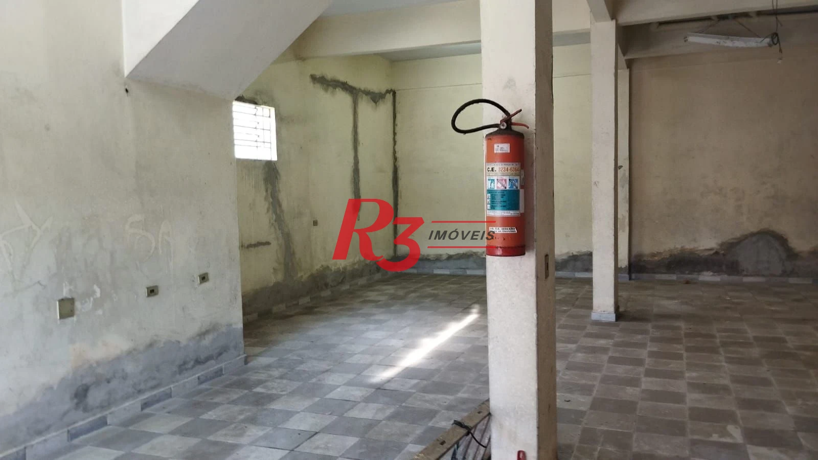 Galpão para alugar, 210 m² por R$ 5.217,27/mês - Jabaquara - Santos/SP