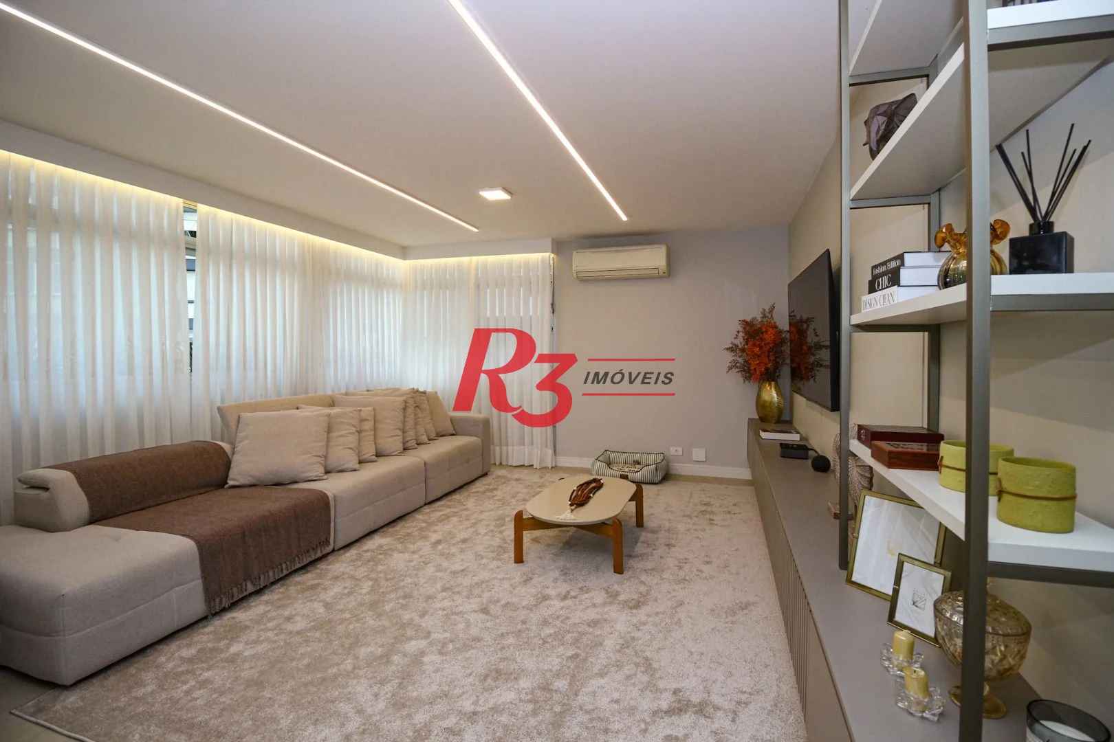 Apartamento à venda, 208 m² por R$ 2.350.000,00 - Aparecida - Santos/SP