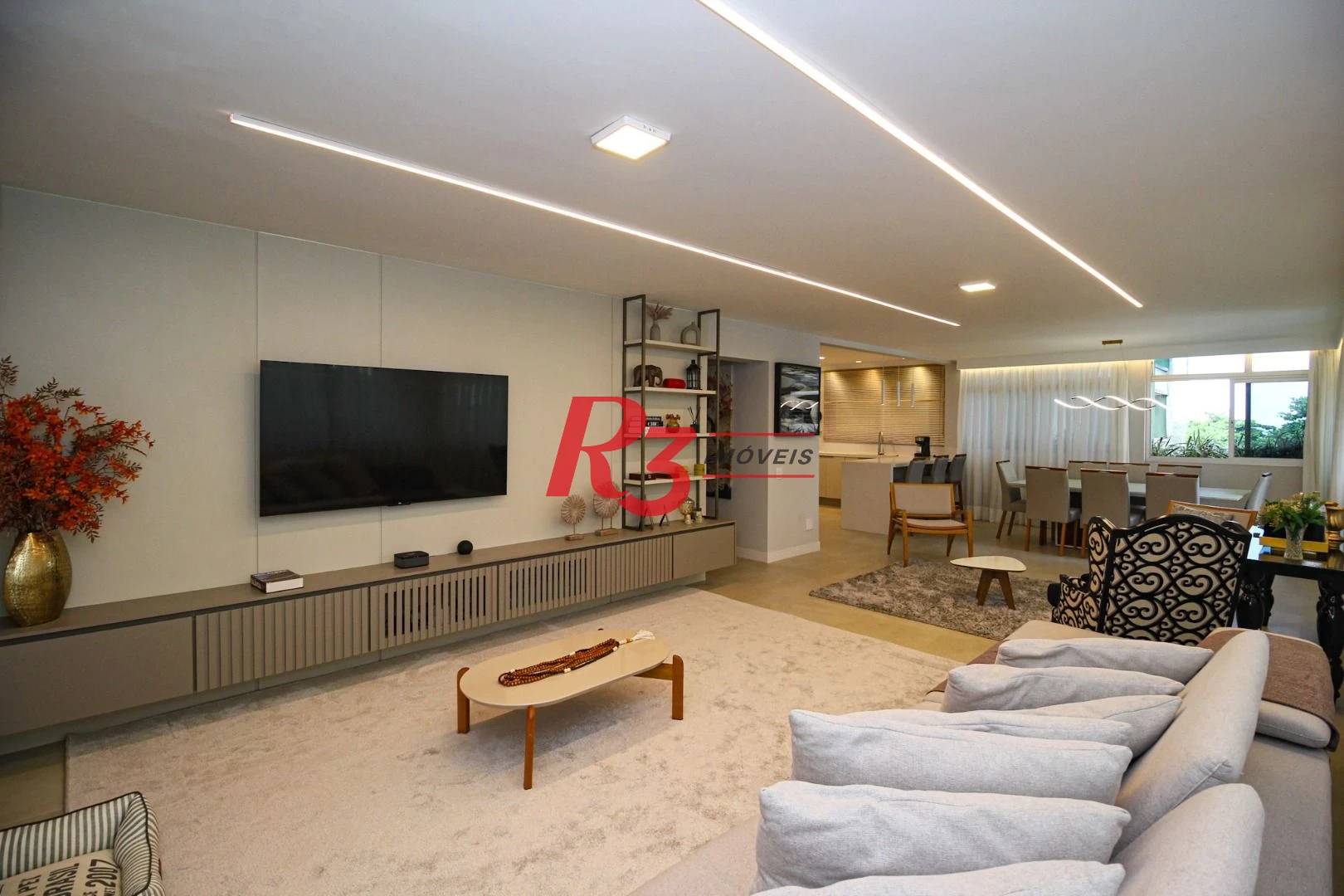 Apartamento à venda, 208 m² por R$ 2.350.000,00 - Aparecida - Santos/SP
