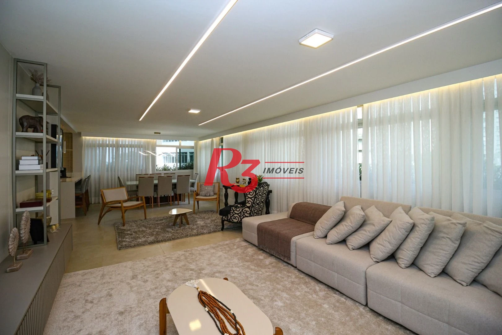 Apartamento à venda, 208 m² por R$ 2.350.000,00 - Aparecida - Santos/SP