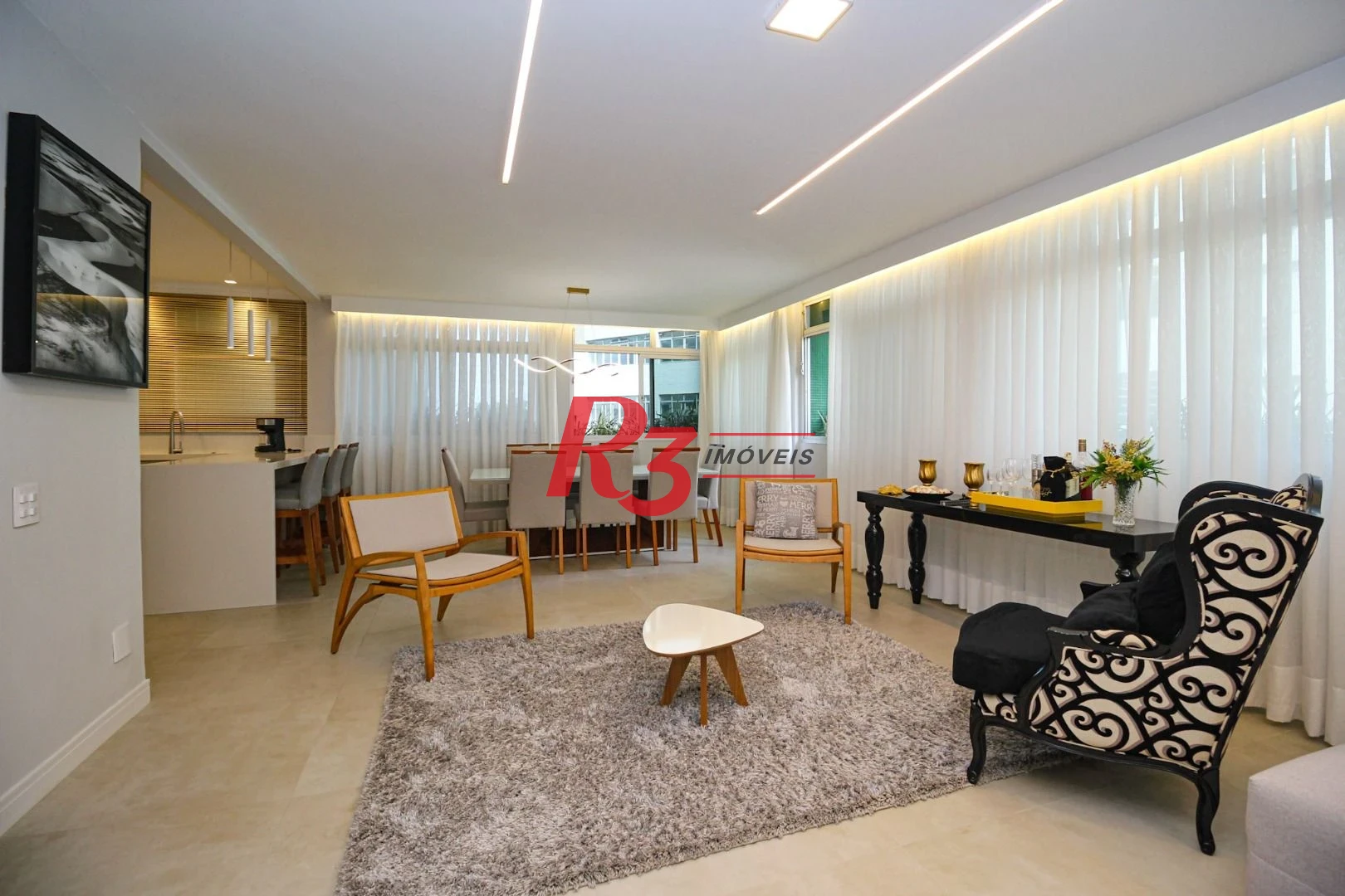 Apartamento à venda, 208 m² por R$ 2.350.000,00 - Aparecida - Santos/SP