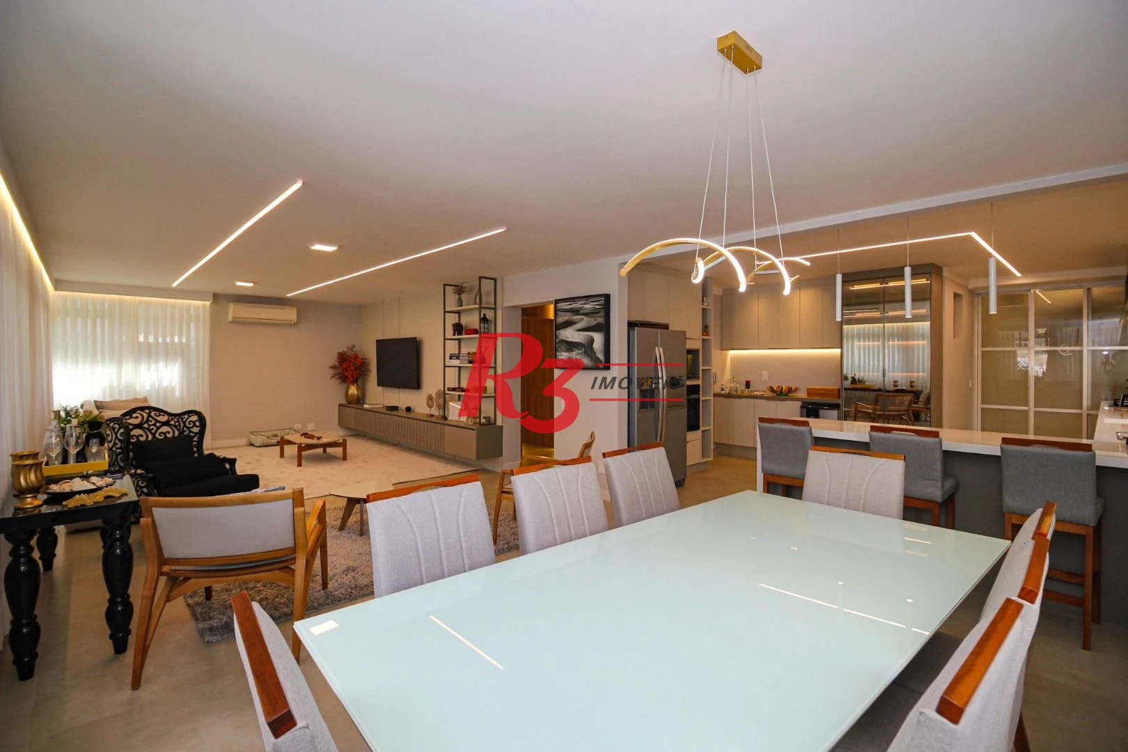 Apartamento à venda, 208 m² por R$ 2.350.000,00 - Aparecida - Santos/SP