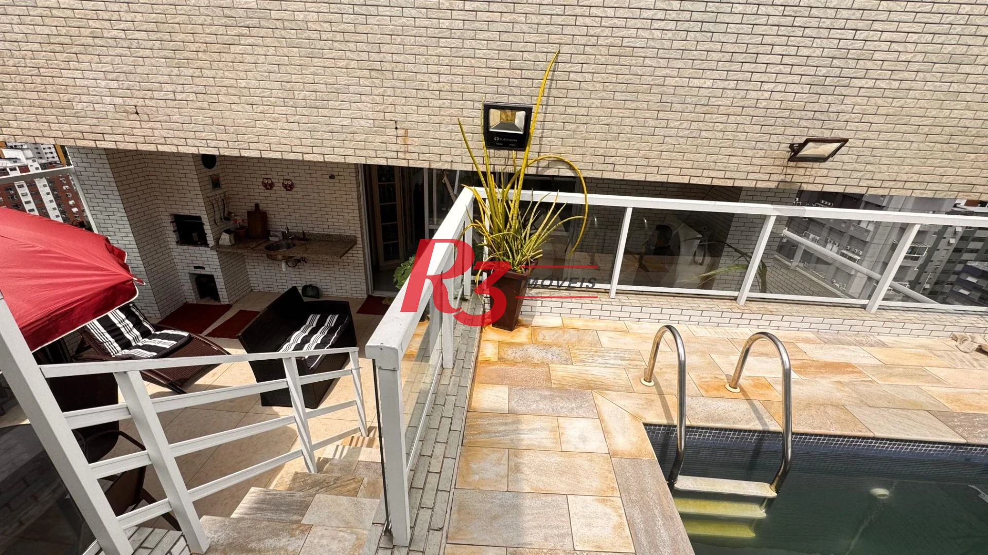 Apartamento Duplex com 4 dormitórios à venda, 270 m² por R$ 5.200.000,00 - Pompéia - Santos/SP