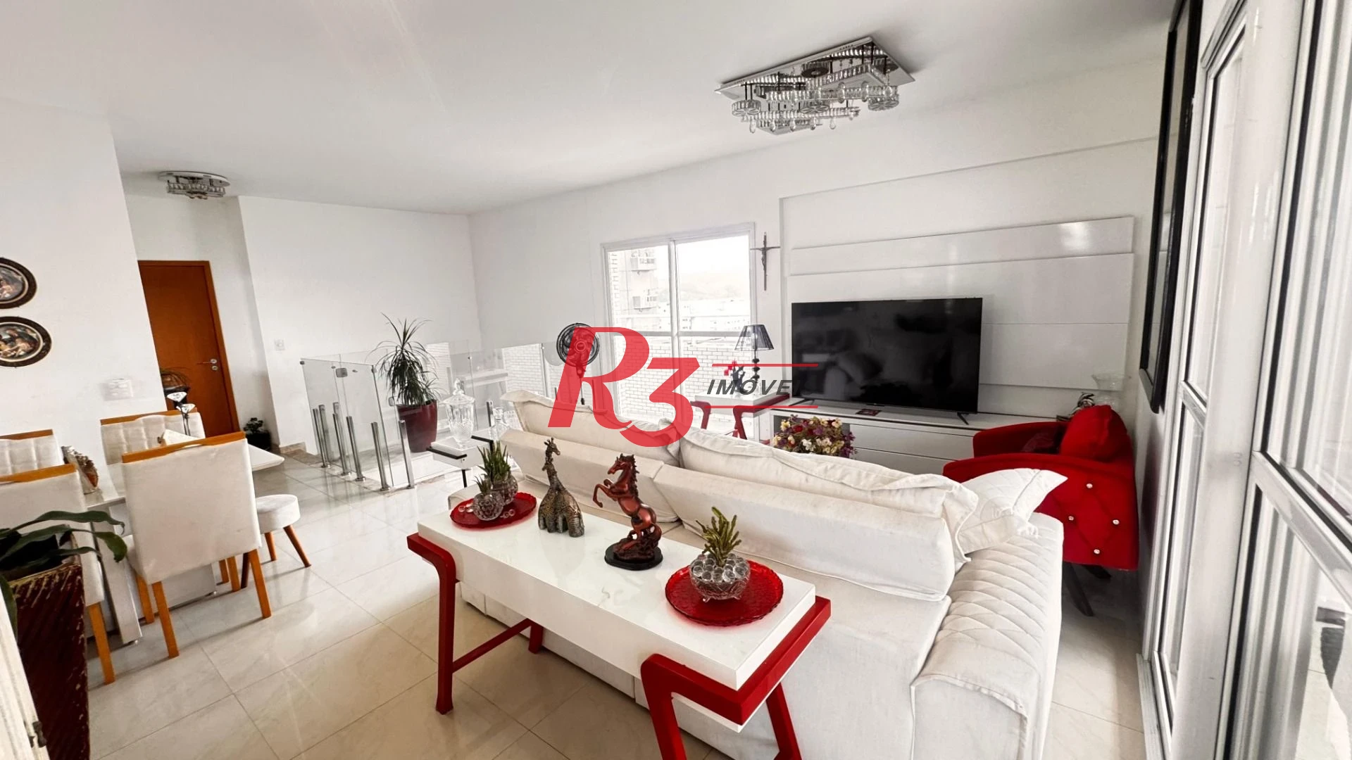 Apartamento Duplex com 4 dormitórios à venda, 270 m² por R$ 5.200.000,00 - Pompéia - Santos/SP