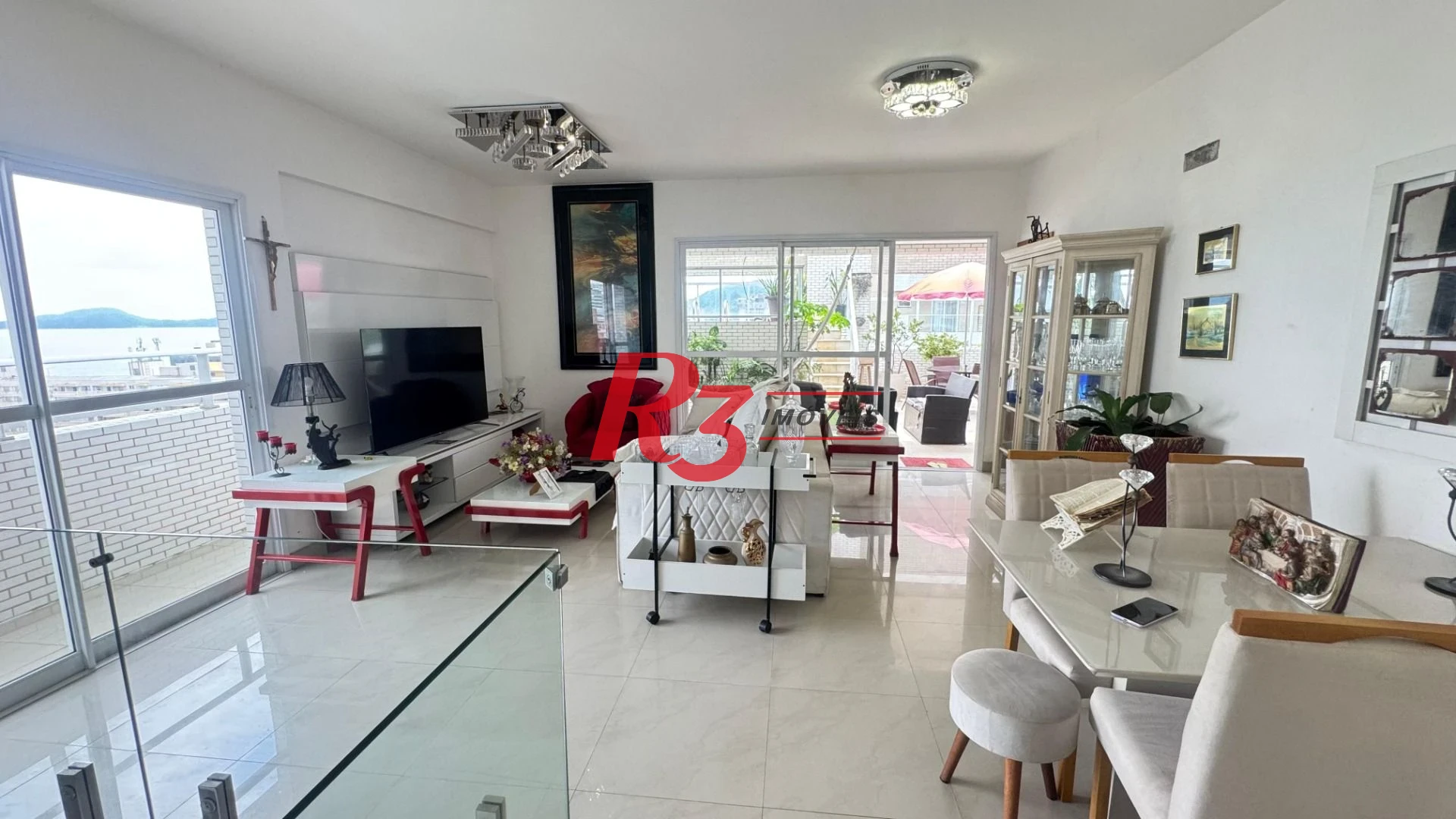 Apartamento Duplex com 4 dormitórios à venda, 270 m² por R$ 5.200.000,00 - Pompéia - Santos/SP