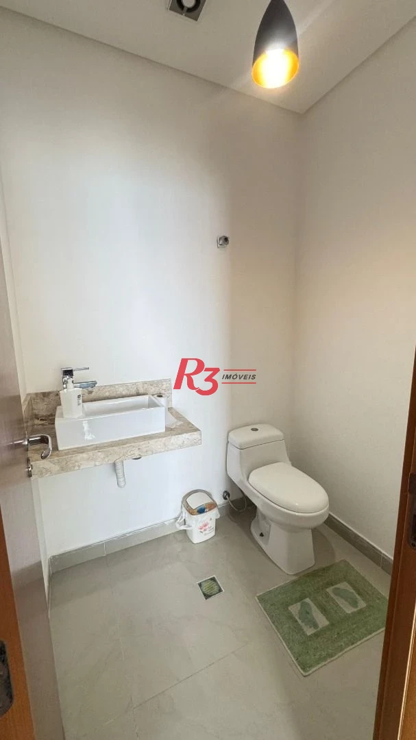 Apartamento Duplex com 4 dormitórios à venda, 270 m² por R$ 5.200.000,00 - Pompéia - Santos/SP