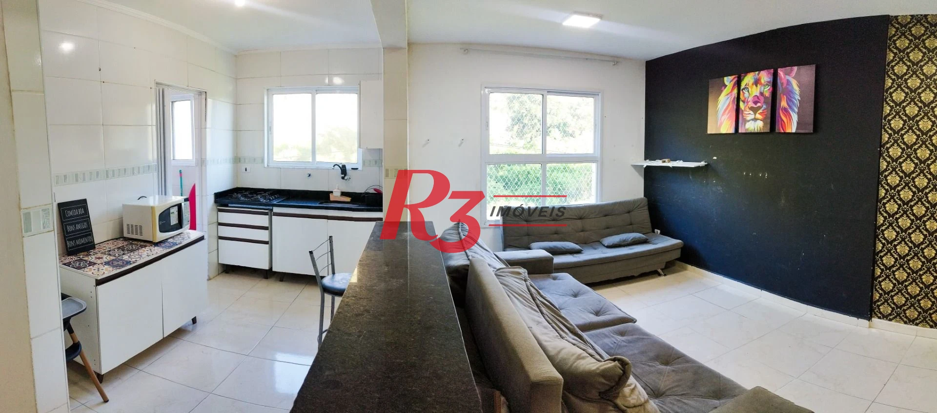 Apartamento à venda, 58 m² por R$ 282.000,00 - Vila Voturuá - São Vicente/SP