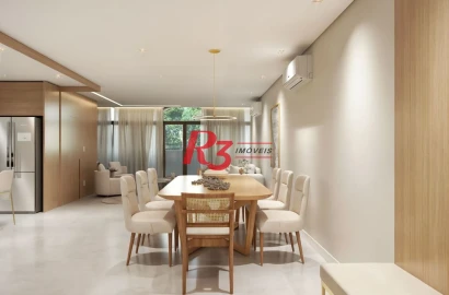 Apartamento com 4 dormitórios à venda, 279 m² por R$ 3.200.000,00 - Boqueirão - Santos/SP