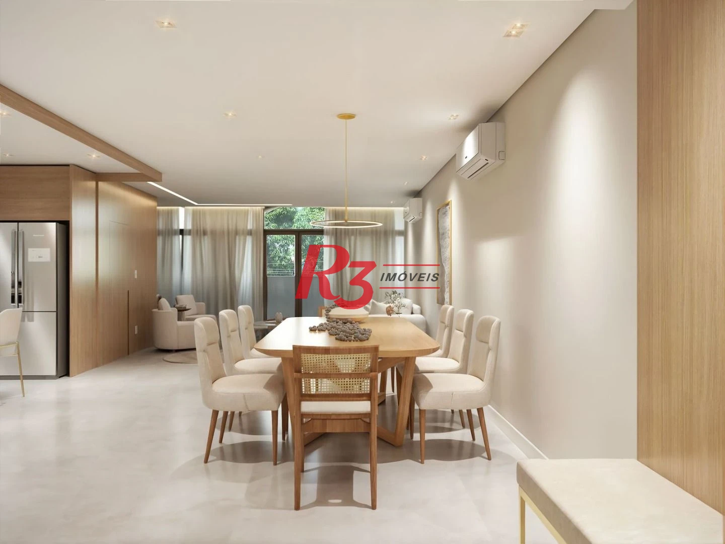 Apartamento com 4 dormitórios à venda, 279 m² por R$ 3.200.000,00 - Boqueirão - Santos/SP